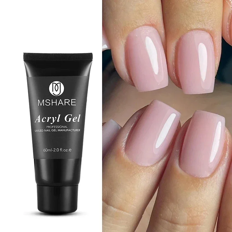 MSHARE 폴리젤 폴리 아크릴 젤 60ml 60g/30g 빌더 UV Led 아크릴 젤 손톱 확장 아크릴 핑크 화이트 클리어 프로페셔널 title=MSHARE 폴리젤 폴리 아크릴 젤 60ml 60g/30g 빌더 UV Led 아크릴 젤 손톱 확장 아크릴 핑크 화이트 클리어 프로페셔널 