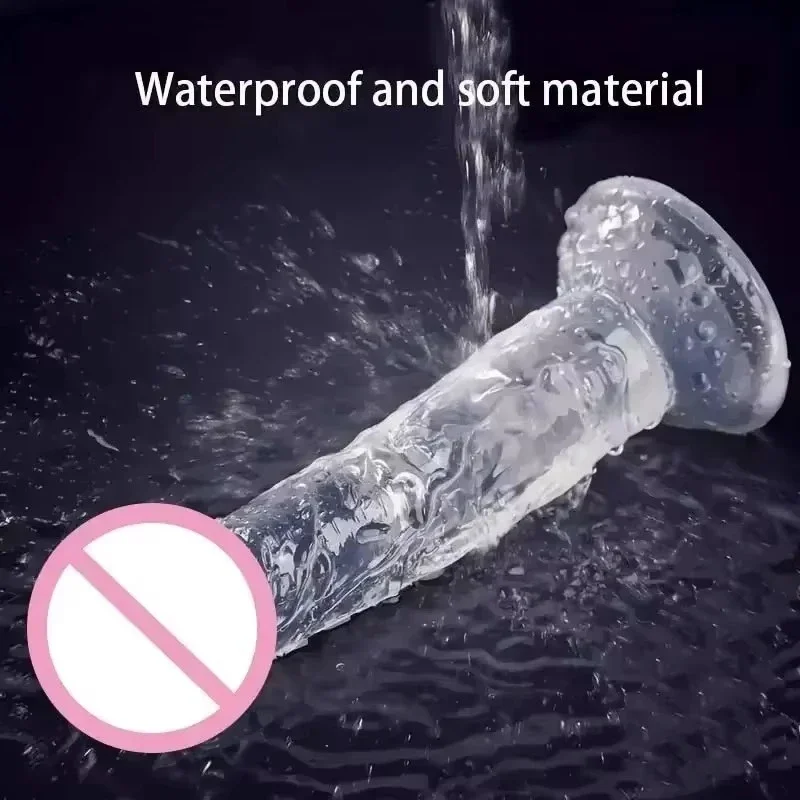 딜도 섹스 토이 딕 저렴한 부드러운 여성 음부 클리토리스 항문 자위대 흡입 컵이있는 페니스 5 색 Consolador Dildo Gode