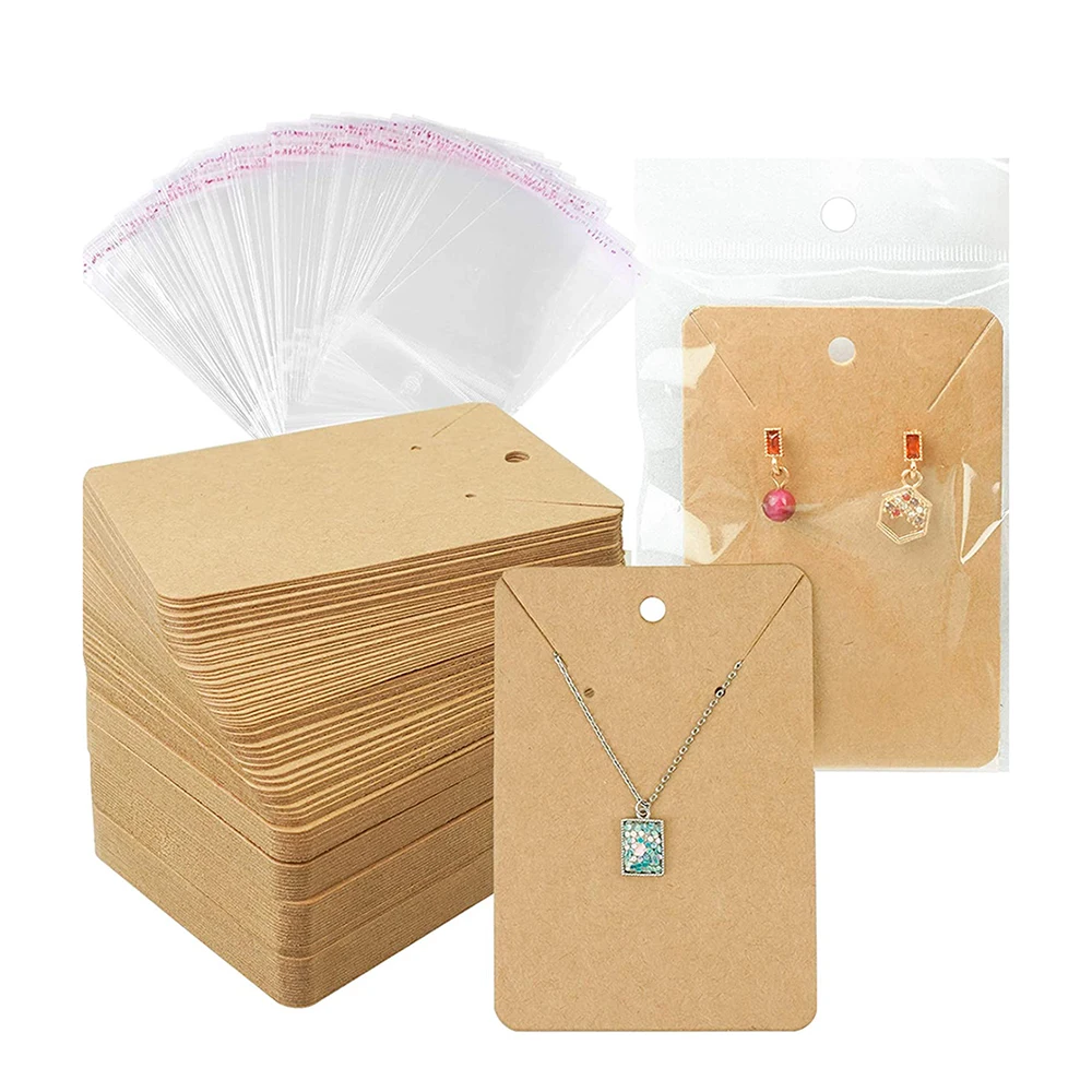 귀걸이 카드 목걸이 디스플레이 카드 가방 50pcs 귀걸이 디스플레이 카드 50Pcs 셀프 인감 가방 DIY 쥬얼리에 대한 크래프트 종이 태그 title=귀걸이 카드 목걸이 디스플레이 카드 가방 50pcs 귀걸이 디스플레이 카드 50Pcs 셀프 인감 가방 DIY 쥬얼리에 대한 크래프트 종이 태그 