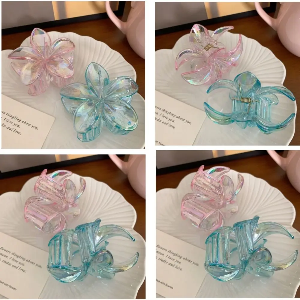 블링블링블링 헤어핀, 한국 스타일 헤어 액세서리, 투명 헤어 클립, 여성