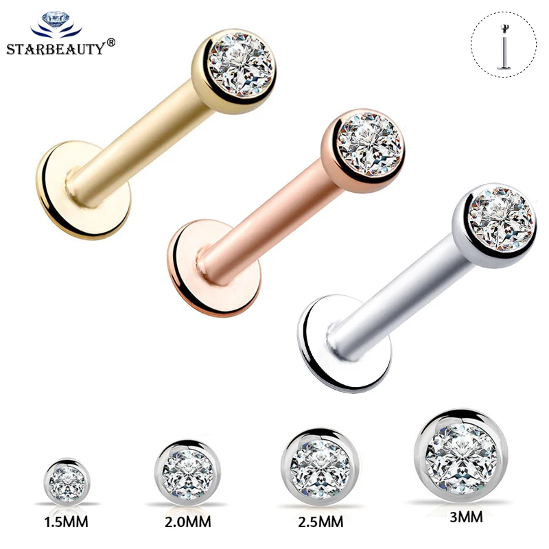 1Pc 16G 1.5-3mm Labret Tragus 연골 귀걸이 16g 펑크 Cz 보석 라운드 Tragus 립 링 먼로 귀 연골 귀걸이 피어싱 title=1Pc 16G 1.5-3mm Labret Tragus 연골 귀걸이 16g 펑크 Cz 보석 라운드 Tragus 립 링 먼로 귀 연골 귀걸이 피어싱 
