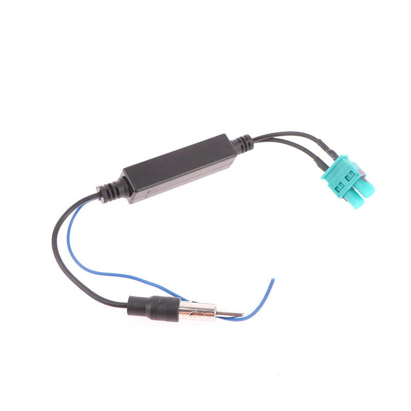 차량용 듀얼 FAKRA RF 라디오 안테나 어댑터, RNS510, RCD510, 310, 골프, MK5, MK6, 파사트 B6, B7, 티구안용, 앰프 포함