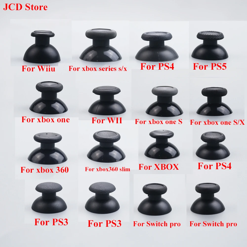 PS3 PS4 PR0 PS5 Xbox 360 / One / 시리즈 S X WII WiiU NGCController 용 10pcs 아날로그 조이스틱 스틱 그립 캡 title=PS3 PS4 PR0 PS5 Xbox 360 / One / 시리즈 S X WII WiiU NGCController 용 10pcs 아날로그 조이스틱 스틱 그립 캡 