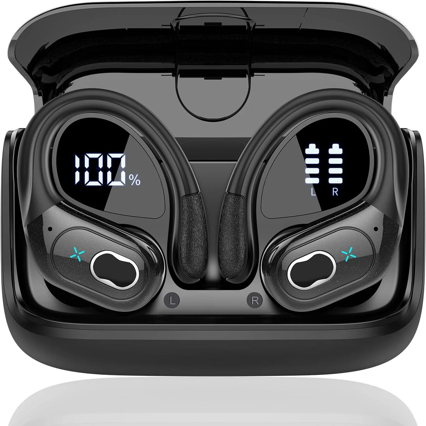 TWS 스포츠 이어 버드 블루투스 5.4 HIFI베이스 무선 헤드폰 LED 터치 핸즈프리 이어폰 소음 차단 방수 헤드셋 title=TWS 스포츠 이어 버드 블루투스 5.4 HIFI베이스 무선 헤드폰 LED 터치 핸즈프리 이어폰 소음 차단 방수 헤드셋 