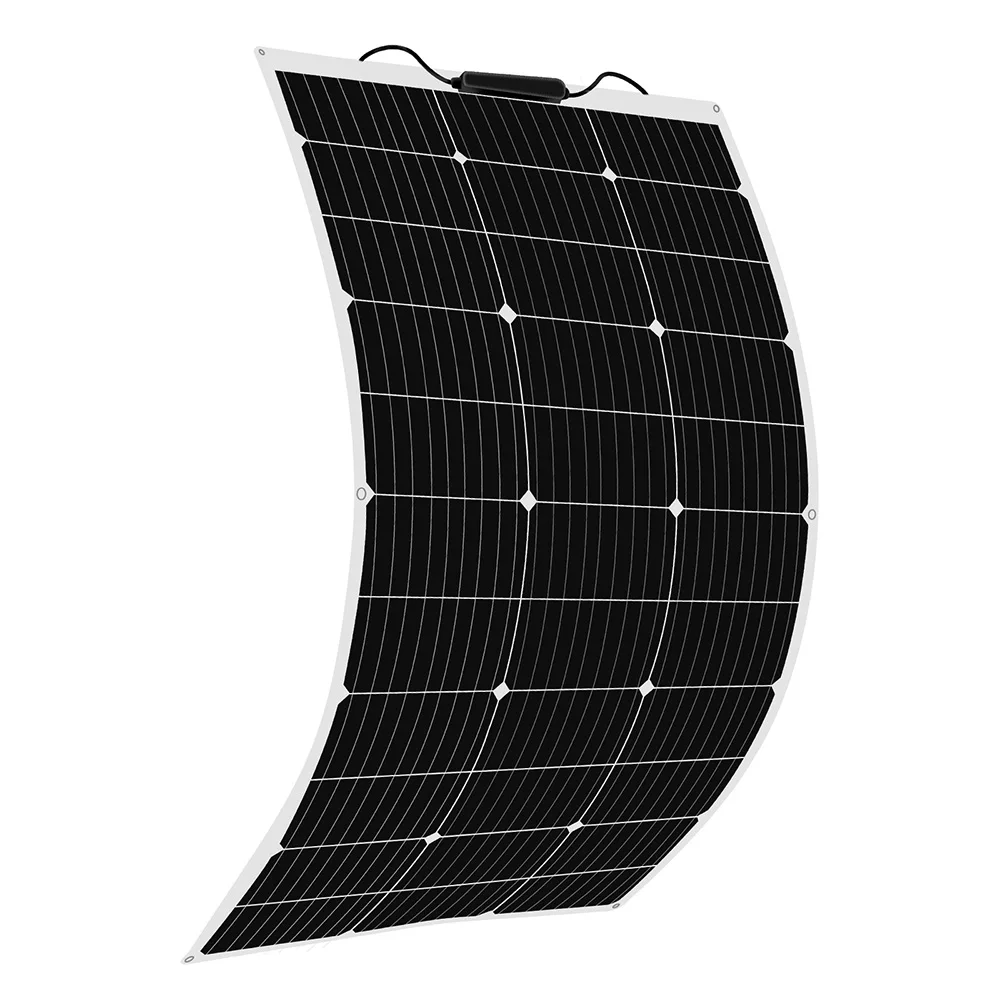 태양 전지 패널 키트 및 300w 200w 100w 유연한 태양 전지 패널 12v 24v 고효율 배터리 충전기 모듈