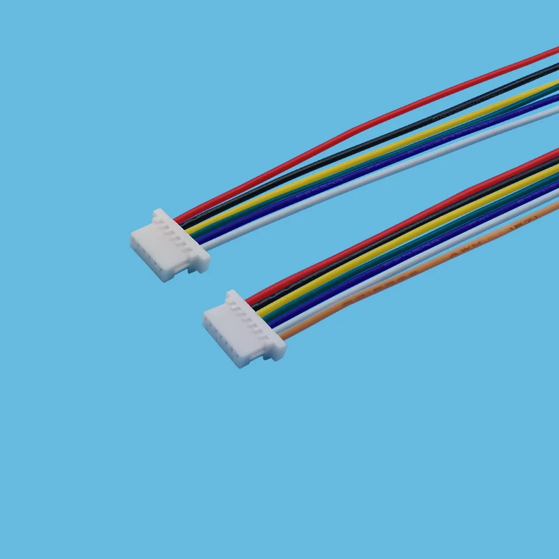 미니 JST SH 1.0mm 피치 암 소켓 터미널 플러그 와이어 커넥터 SH 1mm 2 3 4 5 6 7 8 핀 10CM 28AWG 전자 와이어 케이블