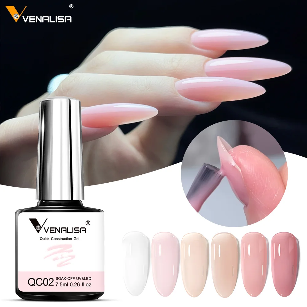 VENALISA 빠른 건설 젤 빠른 건물 네일 젤 젤리 반투명 프렌치 네일 위장 UV LED 네일 젤을 담그십시오 title=VENALISA 빠른 건설 젤 빠른 건물 네일 젤 젤리 반투명 프렌치 네일 위장 UV LED 네일 젤을 담그십시오 