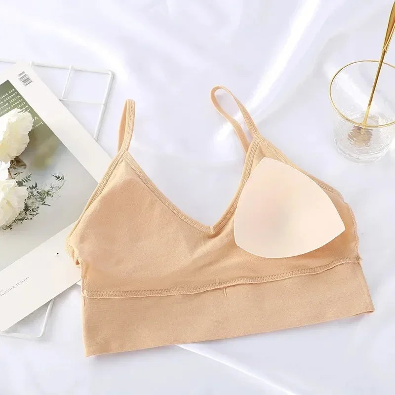 원활한 여성은 브래지어를 밀어 아름다운 다시 브래지어 피트니스 탑 브래지어 Bralette 여성 튜브 탑 속옷 Bralet 가슴 패드