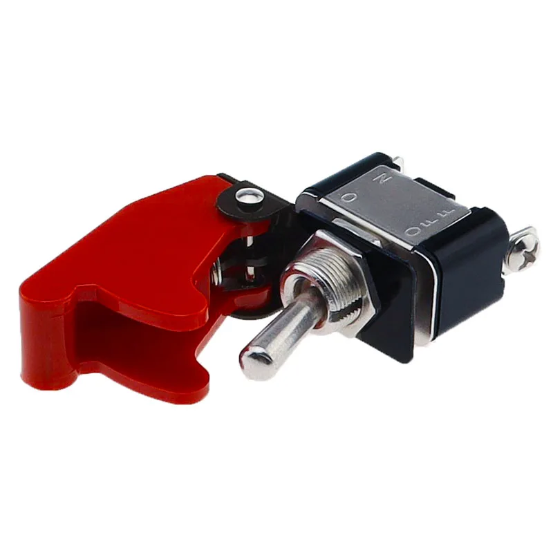 새로운 스타일 KN3A-101 토글 스위치 로커 암 2Pin 2/기어 ON-OFF10A 125V/250V AC 캡 일치 12V, 24V, 48V, 110V, 220V 범용