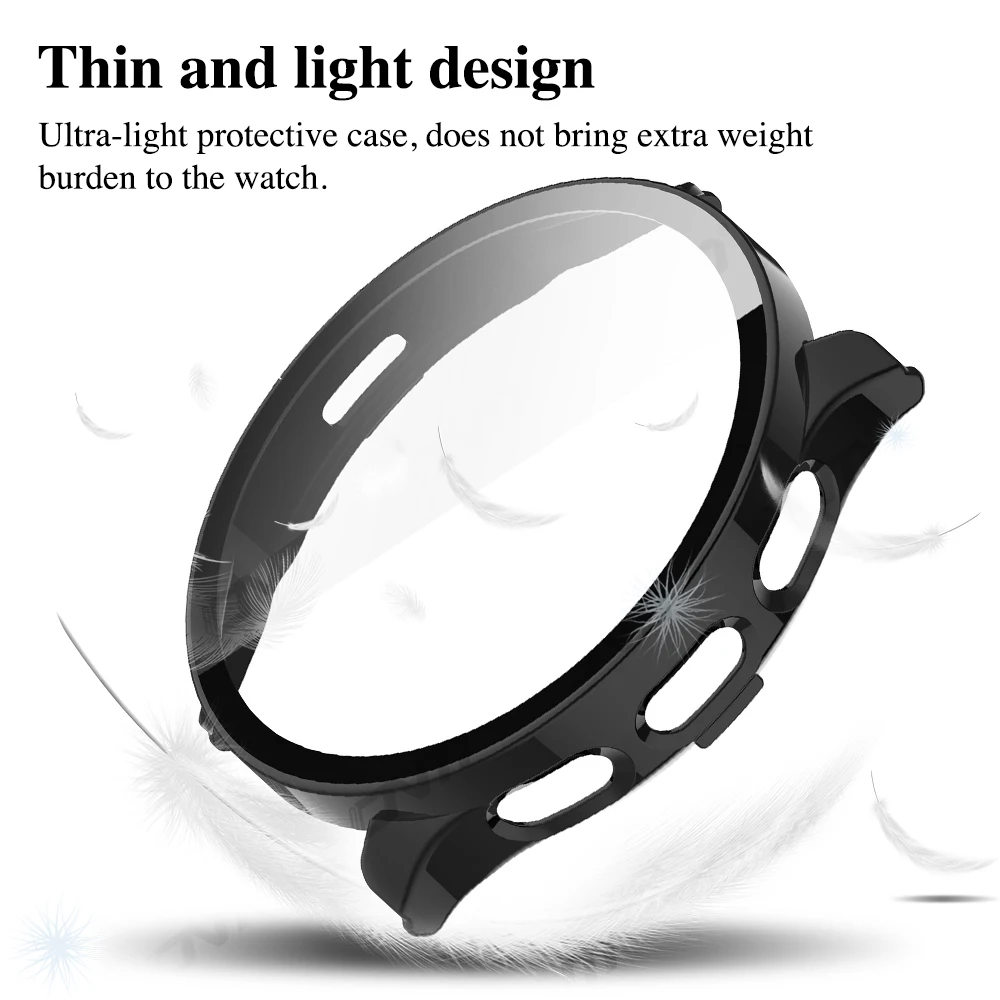 Garmin Venu 3/3S 강화 유리 스크린 보호대 및 하드 PC 보호 범퍼, 유리 및 케이스, Venu3 쉘 액세서리