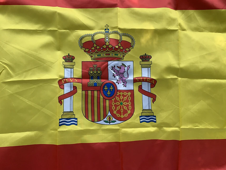SKY FLAG 90x150cm 스페인 국기 3x5 피트 ES Espana 스페인 국기 슈퍼 폴리 축구 플래그 실내 옥외 축하 큰 플래그