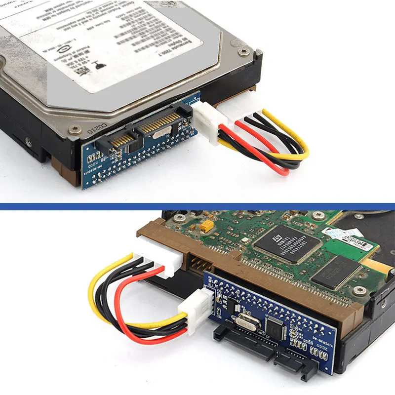 3.5인치 구형 HDD CD 드라이브 라이터용 IDE-SATA 변환기 카드 병렬 포트-직렬 포트 확장 어댑터 title=3.5인치 구형 HDD CD 드라이브 라이터용 IDE-SATA 변환기 카드 병렬 포트-직렬 포트 확장 어댑터 
