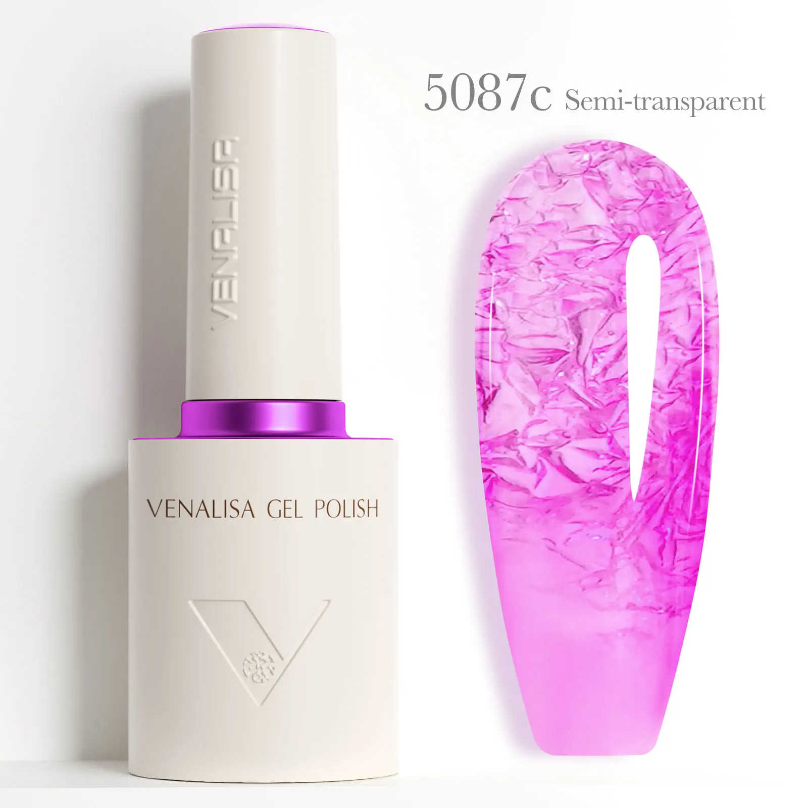 VENALISA 10ml 네일 젤 폴리쉬 여름 네일 젤리 컬러 세미 투명 뉴 포뮬러 비건 HEMA TPO 프리 롱웨어 바니시 UV 젤