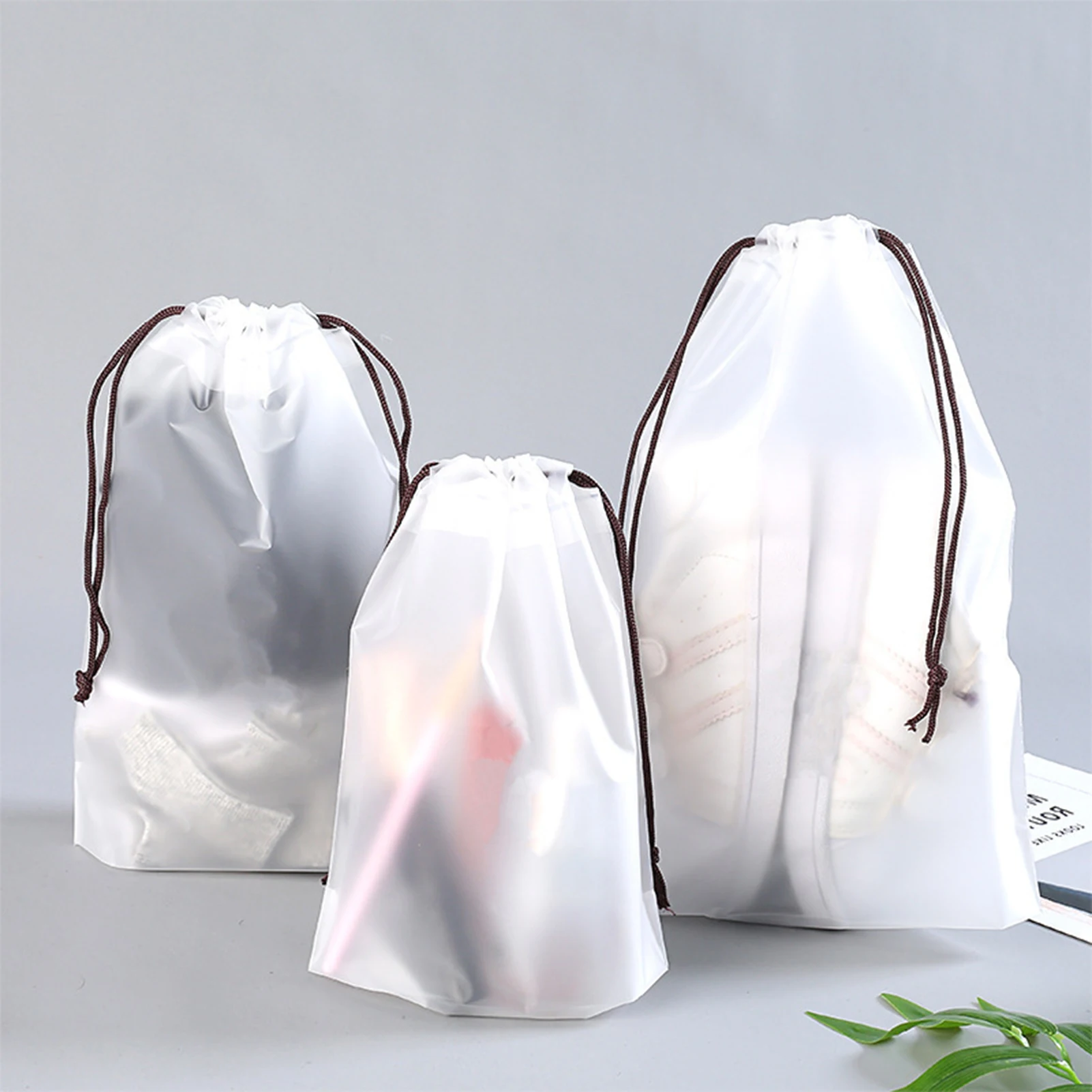 나일론 방수 Drawstring 보관 주머니 다기능 가방 내구성 신발 속옷 여행 스포츠 가방 여행을위한 Ditty 가방