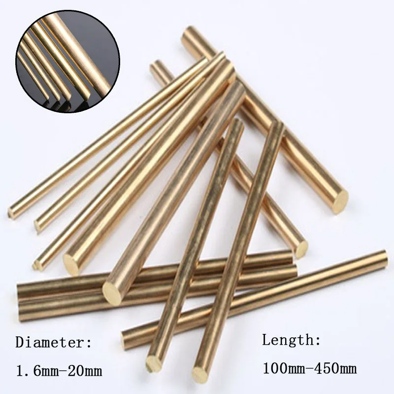 1/5/10pcs 길이 100-450mm 2/3/4/5/6/8-20mm DIY 하드웨어 황동 라운드 바 막대 원형 와이어 튜브 모델 제작 황동 막대 title=1/5/10pcs 길이 100-450mm 2/3/4/5/6/8-20mm DIY 하드웨어 황동 라운드 바 막대 원형 와이어 튜브 모델 제작 황동 막대 