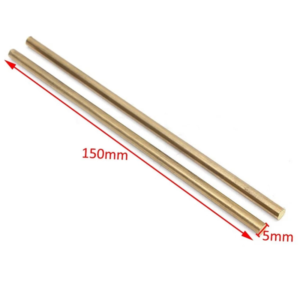 1/5/10pcs 길이 100-450mm 2/3/4/5/6/8-20mm DIY 하드웨어 황동 라운드 바 막대 원형 와이어 튜브 모델 제작 황동 막대