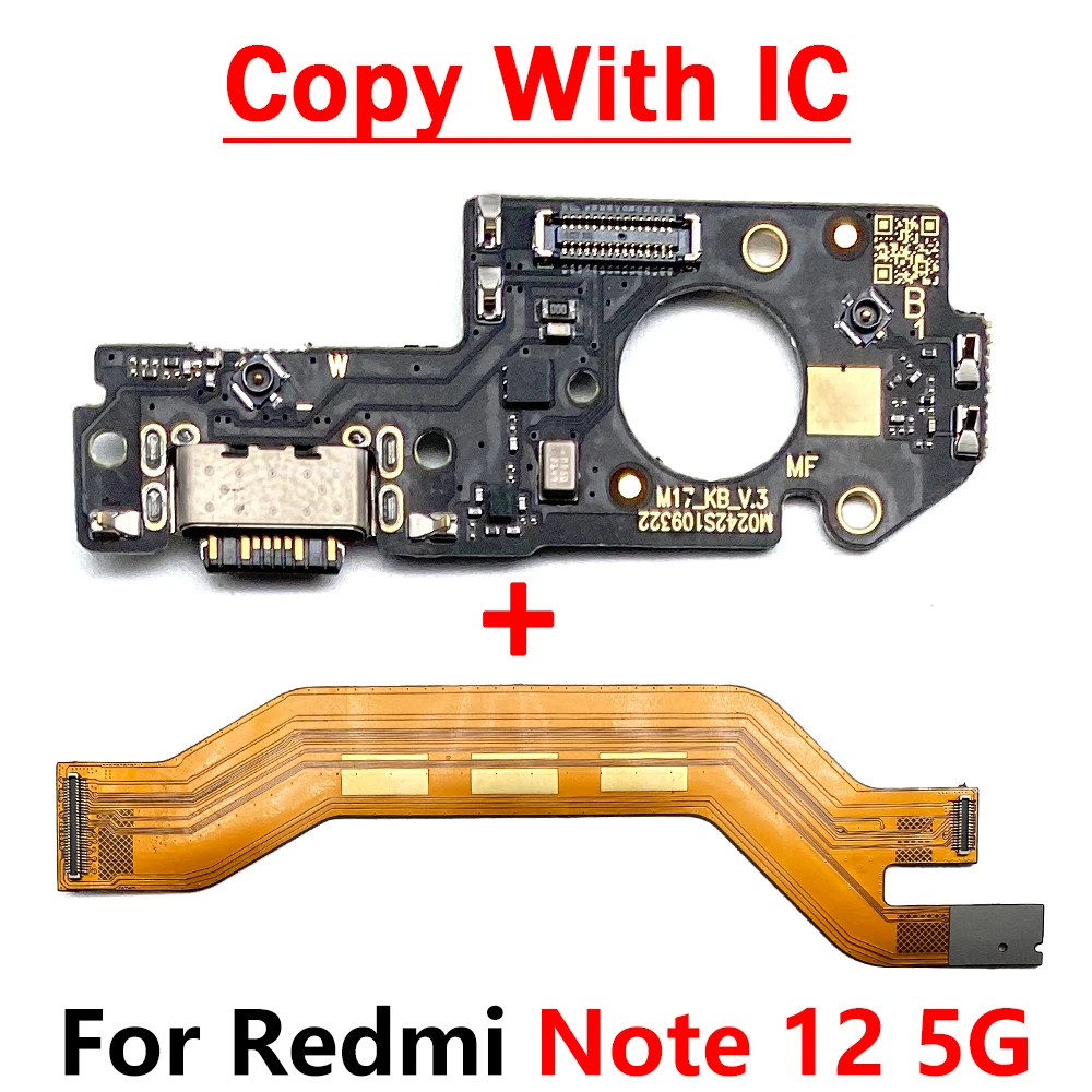Xiaomi Redmi Note 7 8 8T 9 9S 10 10S 12 Pro 4G 5G Dock 커넥터 마이크로 USB 충전기 충전 포트 메인 보드 메인 플렉스 케이블