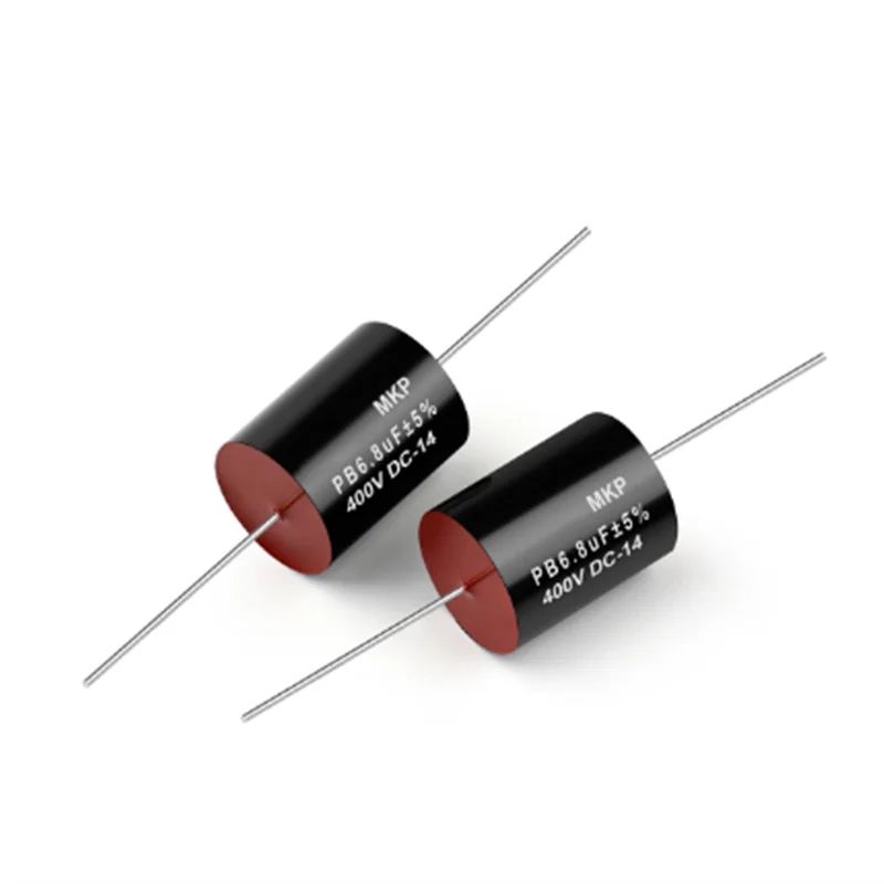 2Pcs MKP 시리즈 400V 0.1uF-47uF Audiophile 주파수 분할 오디오 커패시터 분배기 0.1UF 0.22 0.47 1 2.2UF 4.7UF 스피커 오디오
