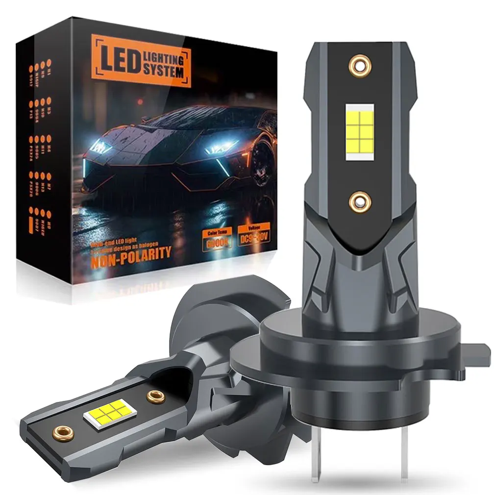 CSP 3570 자동차 헤드 램프 자동 미니 캔버스 LED 전구 터보 라이트, 22000LM, H7, 12 개, 6500K, 12V, 110W, 2 개 title=CSP 3570 자동차 헤드 램프 자동 미니 캔버스 LED 전구 터보 라이트, 22000LM, H7, 12 개, 6500K, 12V, 110W, 2 개 
