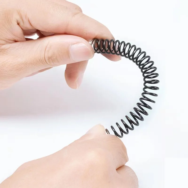 마이크로 소형 압축 용수철, 길이 5mm ~ 50mm, OD 2mm, 3mm, 4mm, 5mm, 6mm, 7mm, 8mm, 9mm, 10 개/로트, 0.2mm, 0.3mm, 0.4mm