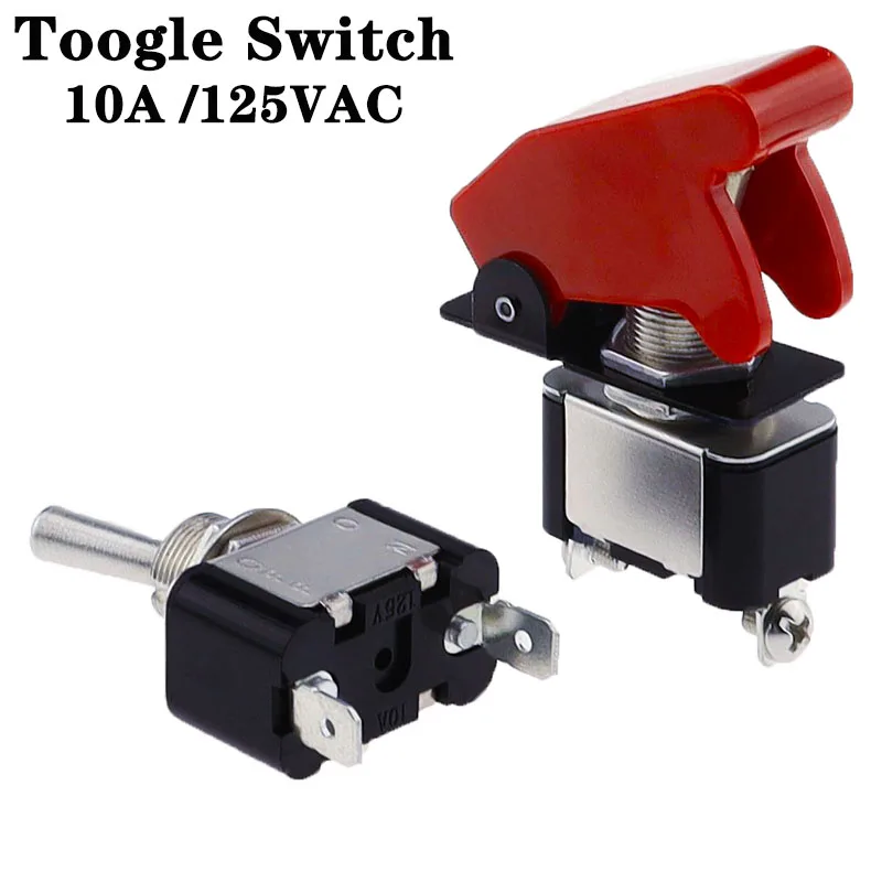 새로운 스타일 KN3A-101 토글 스위치 로커 암 2Pin 2/기어 ON-OFF10A 125V/250V AC 캡 일치 12V, 24V, 48V, 110V, 220V 범용 title=새로운 스타일 KN3A-101 토글 스위치 로커 암 2Pin 2/기어 ON-OFF10A 125V/250V AC 캡 일치 12V, 24V, 48V, 110V, 220V 범용 