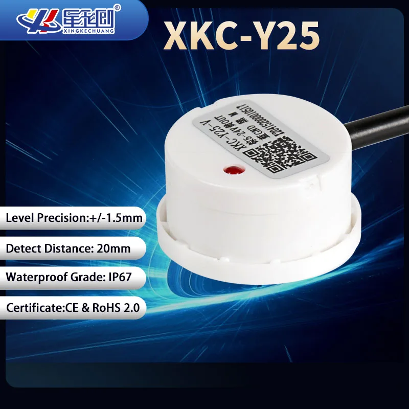 XKC-Y25 빠른 배송 용량성 액체 레벨 센서, 비접촉 물 감지 센서