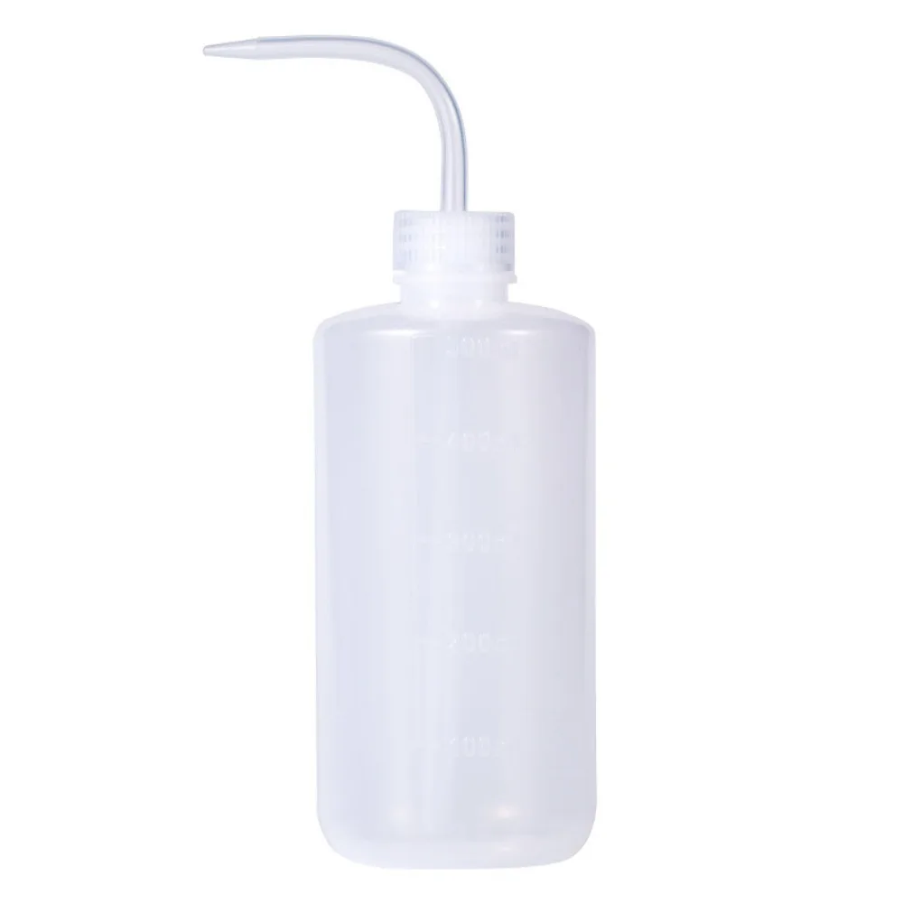 1000/500ml 문신 세척 깨끗한 짜기 병 속눈썹 연장 청소 실험실 측정 병 플라스틱 메이크업 용품