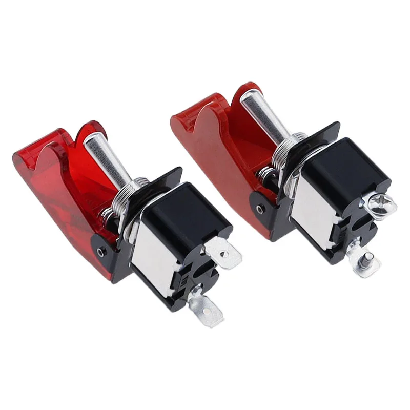 새로운 스타일 KN3A-101 토글 스위치 로커 암 2Pin 2/기어 ON-OFF10A 125V/250V AC 캡 일치 12V, 24V, 48V, 110V, 220V 범용