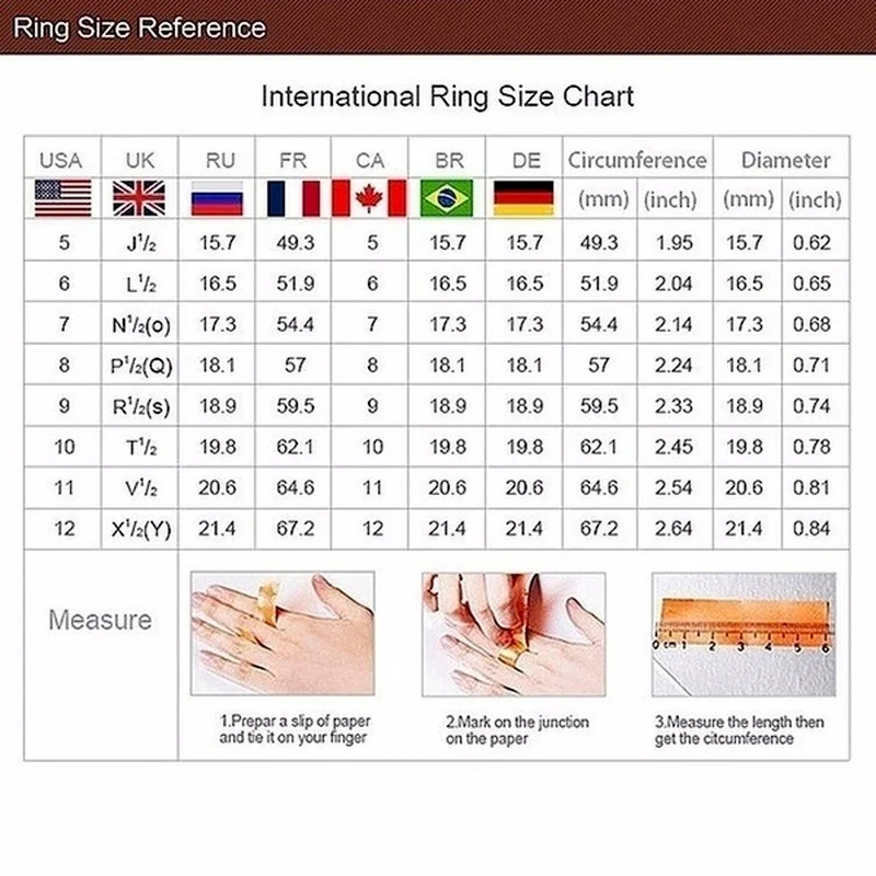 여성을위한 우아한 골드 컬러 힙합 반지 패션 상감 지르콘 레드 스톤 결혼 반지 세트 파티 신부 약혼 쥬얼리