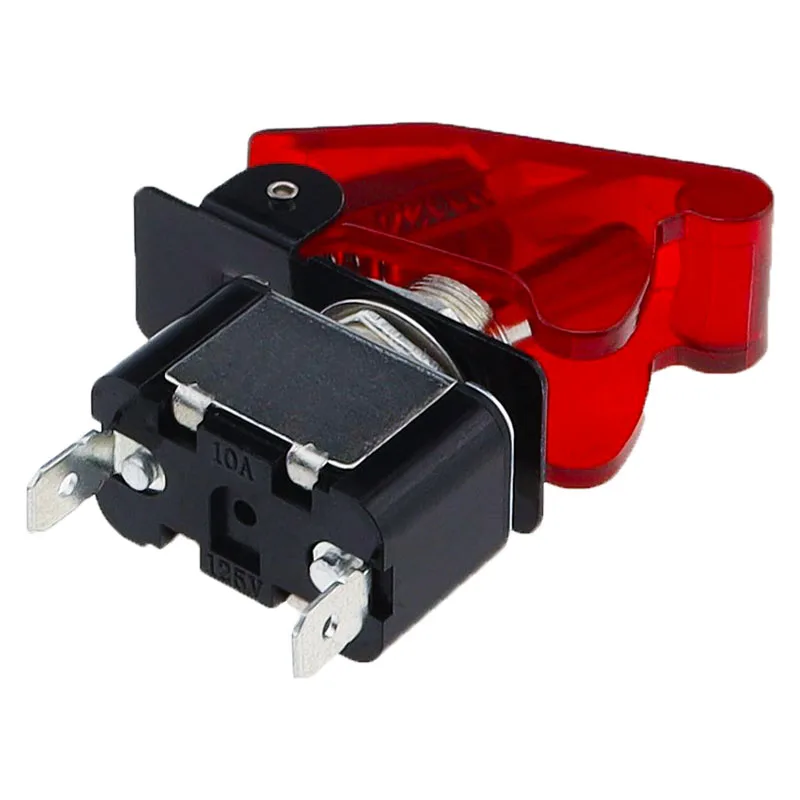 새로운 스타일 KN3A-101 토글 스위치 로커 암 2Pin 2/기어 ON-OFF10A 125V/250V AC 캡 일치 12V, 24V, 48V, 110V, 220V 범용
