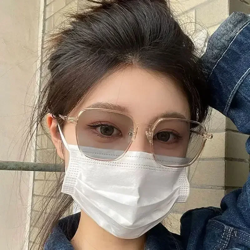 새로운 스타일 광 변색 근시 안경 남성 여성 색상 변경 안경 안티 UV 선글라스 럭셔리 근시 안경 0 ~-6.0