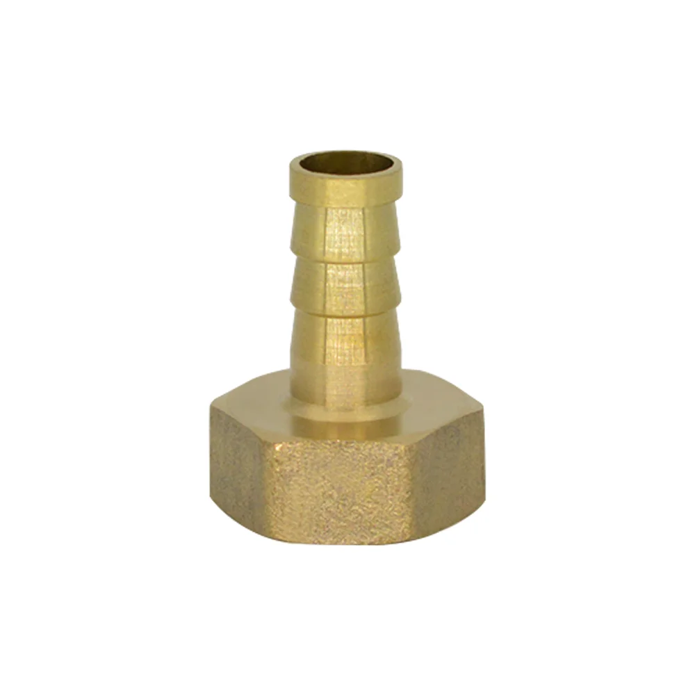 YQBS 황동 바브 테일 6mm 8mm 10mm 12mm 19mm 호스 1/4 3/8 1/2 3/4 엘보 남성 여성 파이프 커넥터 피팅 조인트 커플러 어댑터