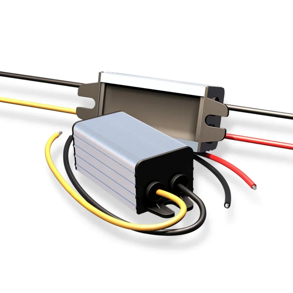 24V to 12V 컨버터 스텝 다운 24V 12V, 방수 모듈, DC DC 1A-5A 벅 모델 컨버터