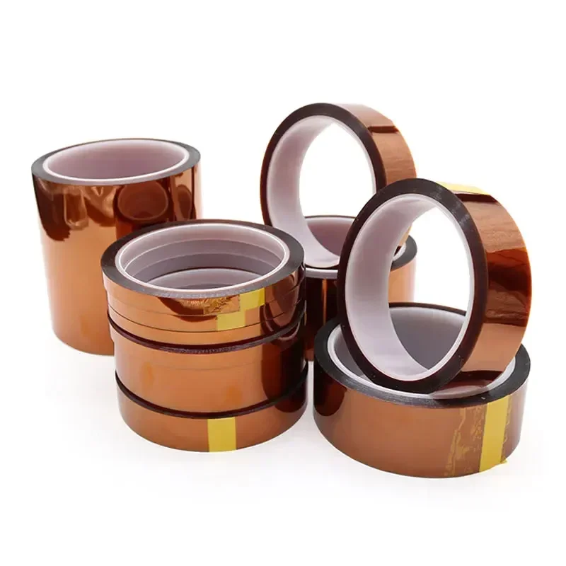 3mm - 50mm 3D 프린터 부품 고온 방지 열 BGA Kapton 폴리이미드 절연 단열 접착 테이프