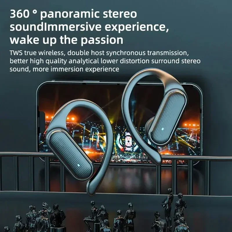 Xiaomi A520 무선 블루투스 5.3 이어폰 TWS 스포츠 헤드폰 터치 컨트롤 HiFI 스테레오 방수 귀고리 헤드셋 크리스마스