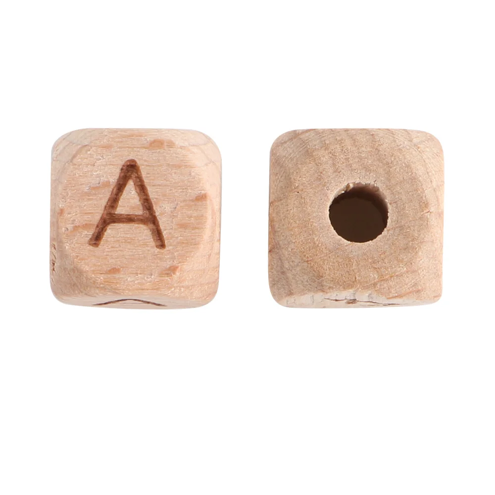 10/20/30/50Pcs 너도밤 나무 나무 편지 구슬 10mm 12mm 친환경 천연 나무 알파벳 구슬 팔찌 목걸이 쥬얼리 만들기위한