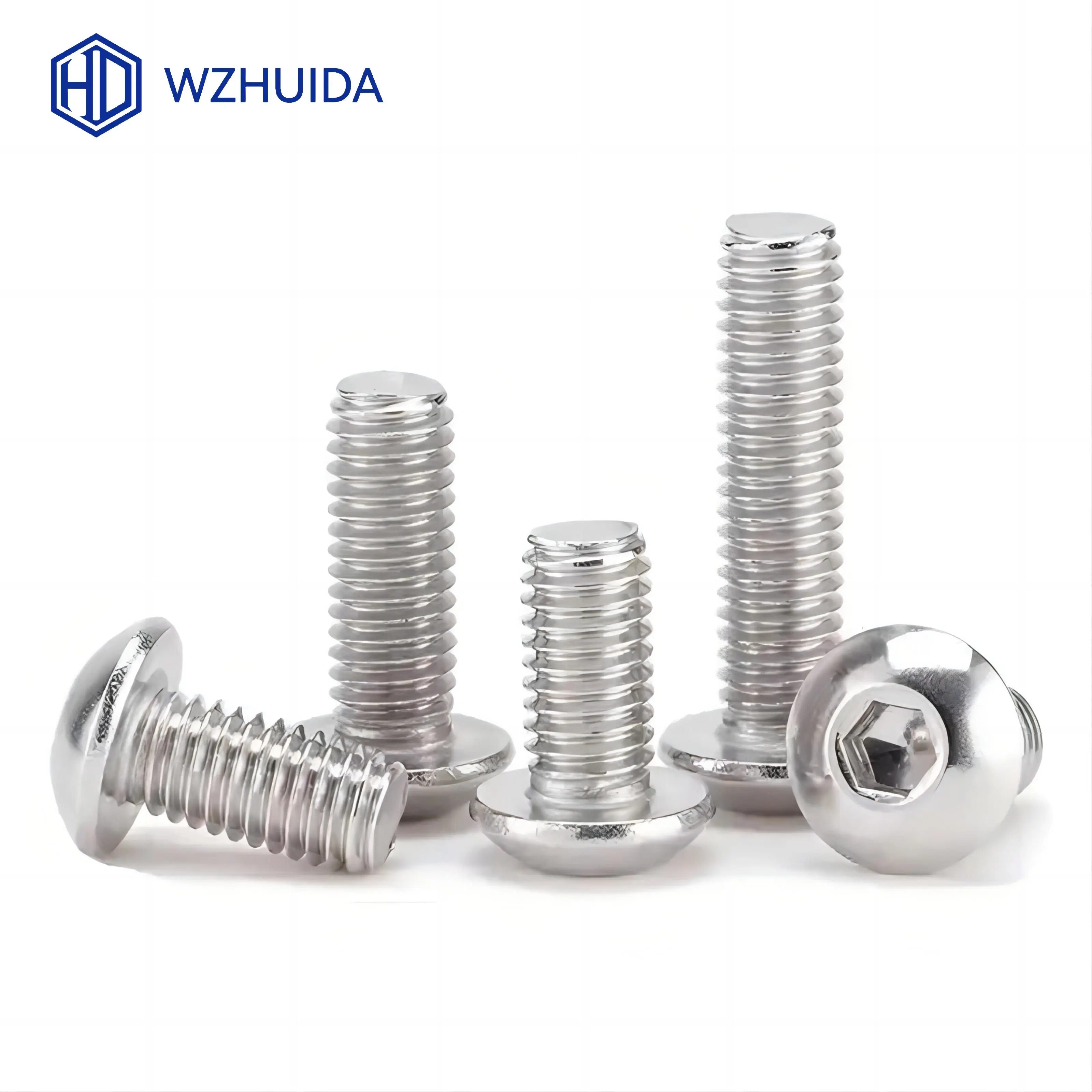 WZHUIDA 육각 육각형 소켓 버튼 헤드 캡 나사 M2 M3 M4 M5 M6 M8 M10 알렌 볼트 ISO7380 A2-70 스테인레스 스틸 title=WZHUIDA 육각 육각형 소켓 버튼 헤드 캡 나사 M2 M3 M4 M5 M6 M8 M10 알렌 볼트 ISO7380 A2-70 스테인레스 스틸 