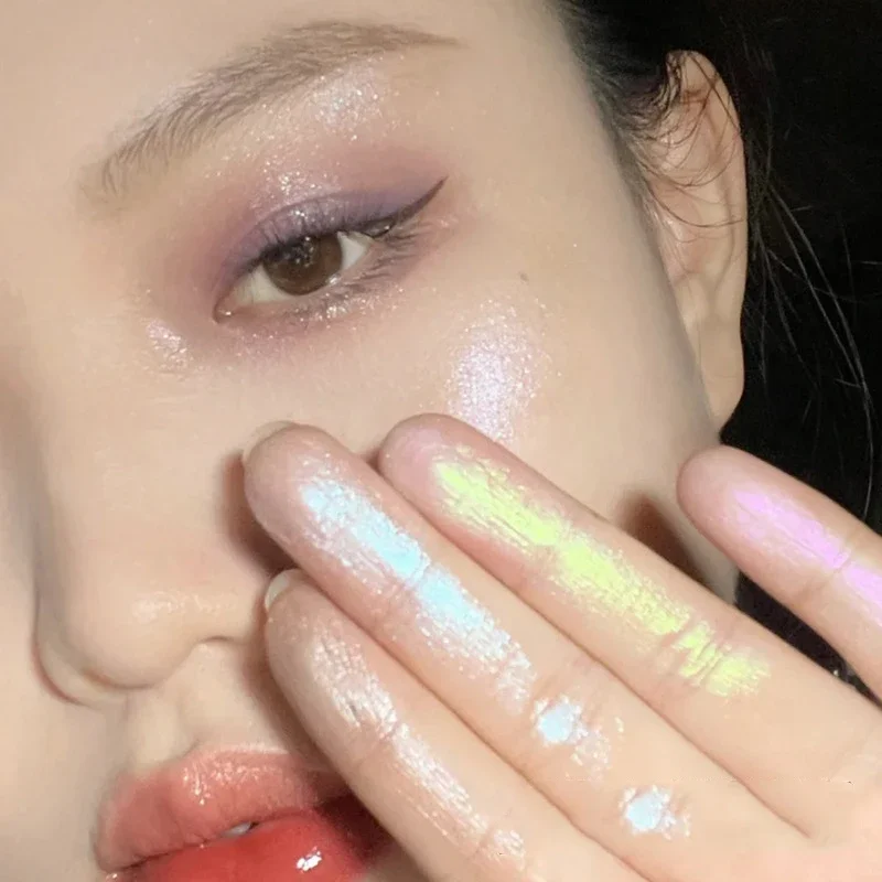 다이아몬드 글리터 모노크롬 아이 섀도우 팔레트 변색 아이 섀도우 하이 라이터 스팽글 방수 지속 아이 메이크업 안료
