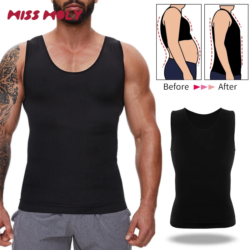 압축 셔츠 남성 배꼽 컨트롤 Shapewear 압축 셔츠 플랫 배꼽 복부 슬림 조끼 허리 트레이너 피트니스 운동 title=압축 셔츠 남성 배꼽 컨트롤 Shapewear 압축 셔츠 플랫 배꼽 복부 슬림 조끼 허리 트레이너 피트니스 운동 