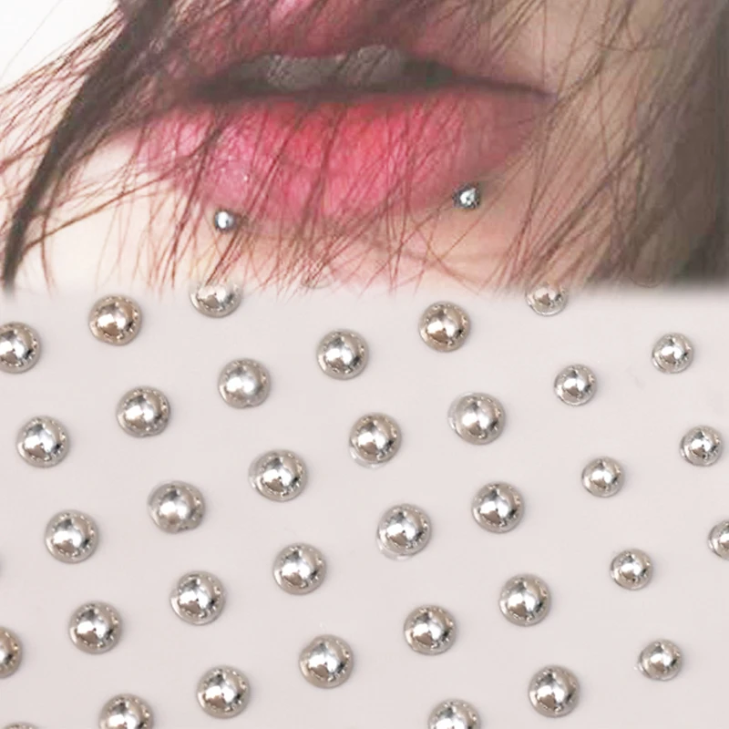 180 PC 비 피어싱 립 손톱 스티커 Selfadhesive 방수 재사용 가능한 가짜 립 네일 눈썹 코 링 바디 배꼽 쥬얼리 title=180 PC 비 피어싱 립 손톱 스티커 Selfadhesive 방수 재사용 가능한 가짜 립 네일 눈썹 코 링 바디 배꼽 쥬얼리 