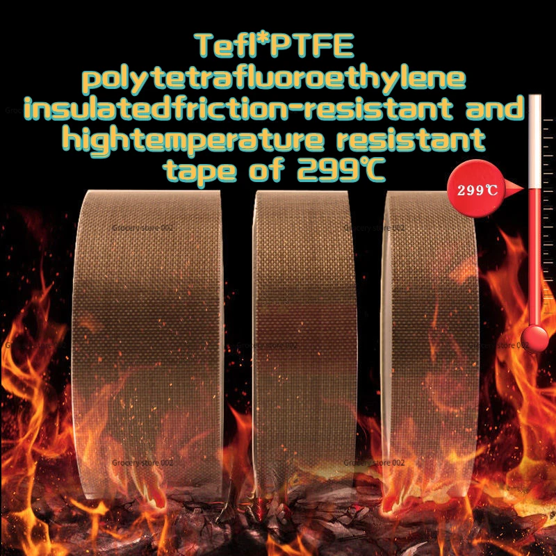 테플 PTFE 절연 마찰 저항 고온 특수 테이프, 다중 폭 선택 G, 0.13-0.18-0.25mm 두께, 299 ℃ title=테플 PTFE 절연 마찰 저항 고온 특수 테이프, 다중 폭 선택 G, 0.13-0.18-0.25mm 두께, 299 ℃ 