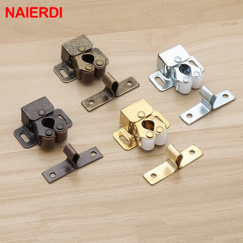 NAIERDI 가방 자석 캐비닛은 도어 스톱 클로저 스토퍼를 잡습니다. 옷장 하드웨어 용 댐퍼 버퍼 가구 피팅 액세서리