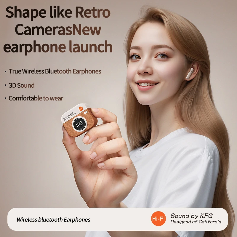 2025년 새로운 TWS 무선 이어폰, 5.4 Bluetooth 36시간 재생 스포츠 이어버드, LED 디스플레이 헤드폰 및 내장 마이크 포함 title=2025년 새로운 TWS 무선 이어폰, 5.4 Bluetooth 36시간 재생 스포츠 이어버드, LED 디스플레이 헤드폰 및 내장 마이크 포함 