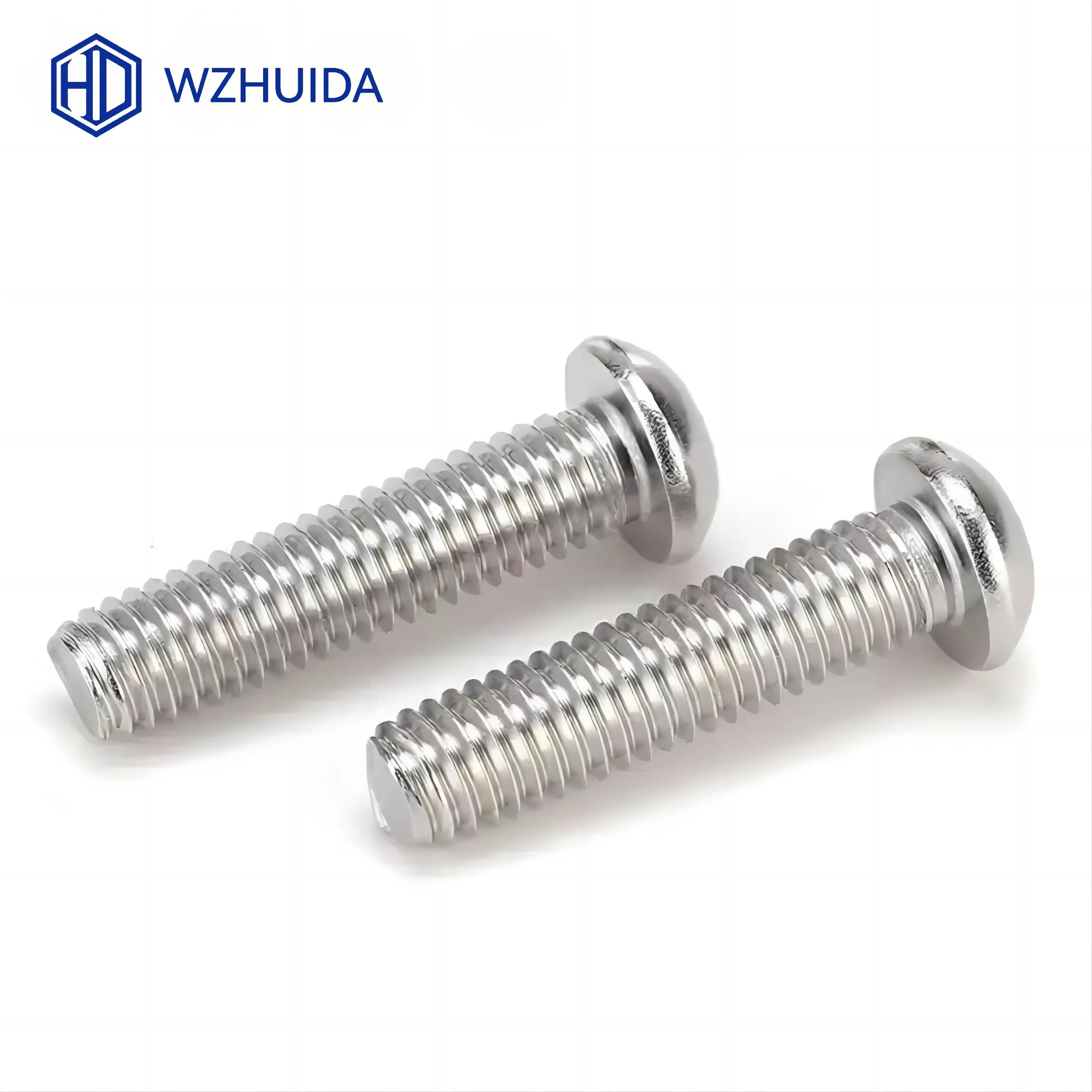 WZHUIDA 육각 육각형 소켓 버튼 헤드 캡 나사 M2 M3 M4 M5 M6 M8 M10 알렌 볼트 ISO7380 A2-70 스테인레스 스틸