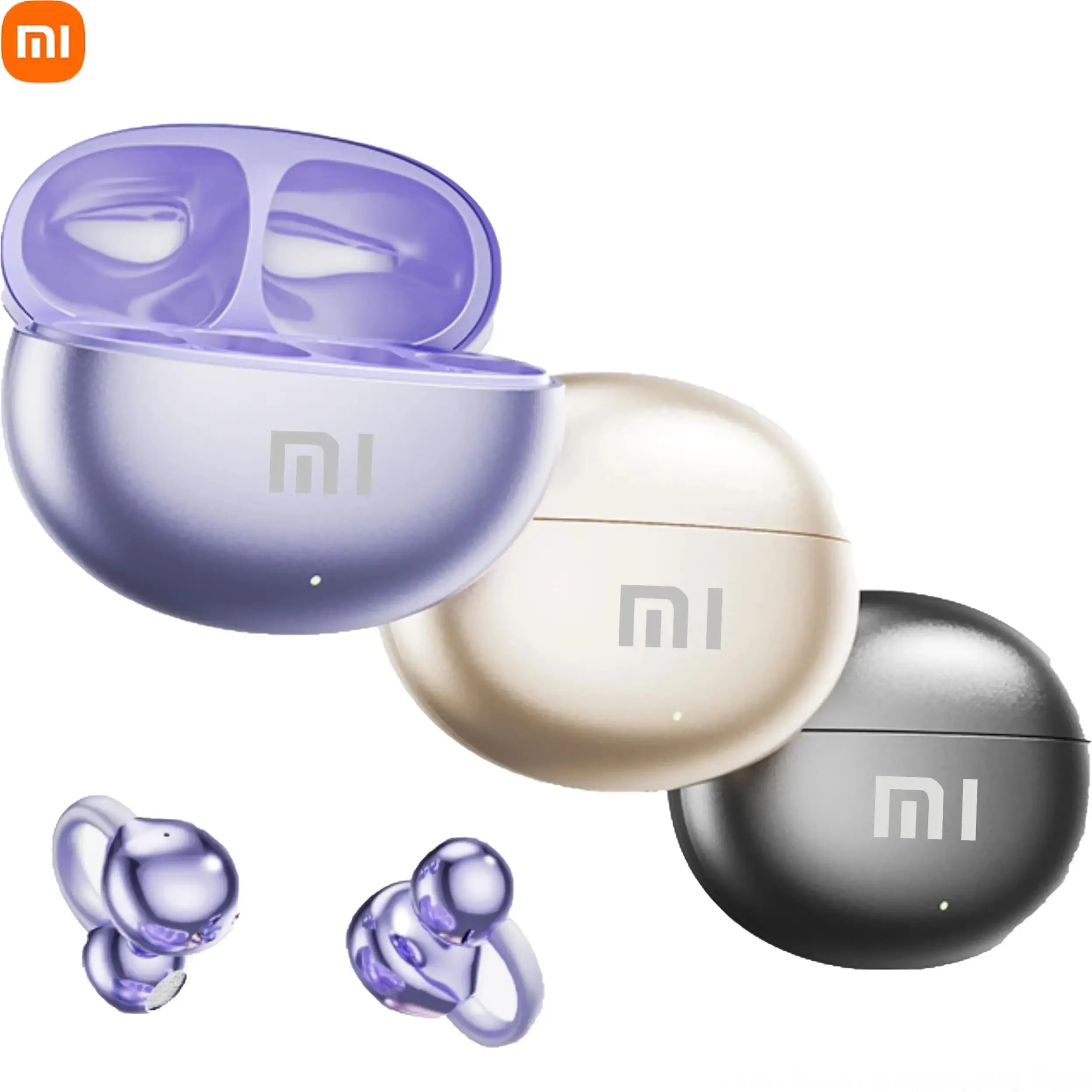 XIAOMI M91 이어 클립 무선 이어폰 새로운 오픈 이어 스포츠 블루투스 5.4 헤드폰 ENC 마이크가있는 소음 차단 헤드셋 title=XIAOMI M91 이어 클립 무선 이어폰 새로운 오픈 이어 스포츠 블루투스 5.4 헤드폰 ENC 마이크가있는 소음 차단 헤드셋 