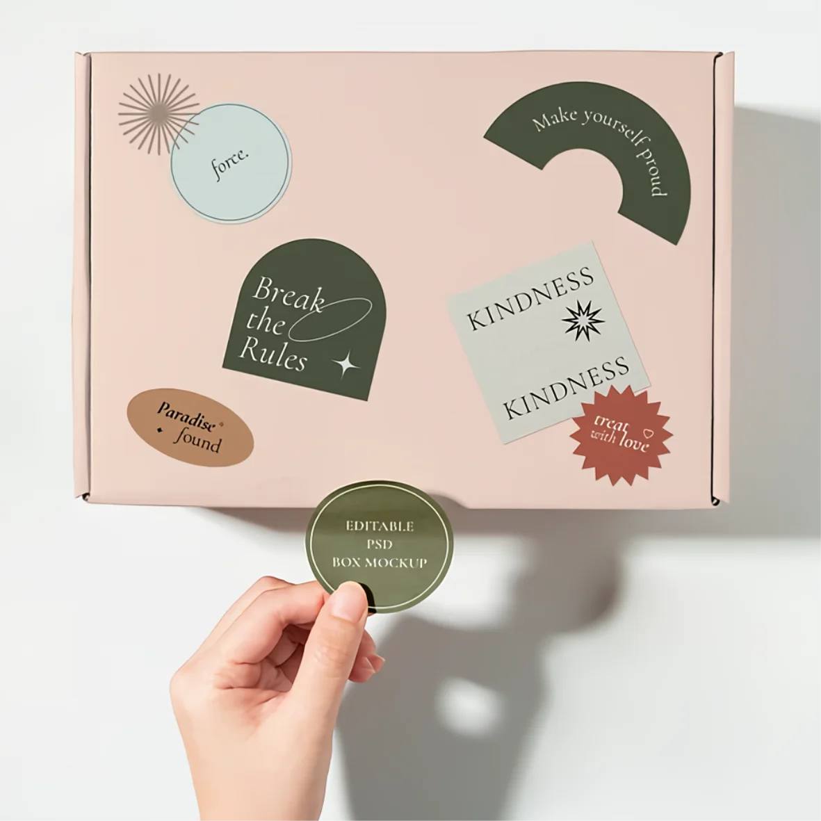 500PCS 사용자 정의 스티커 사용자 정의 로고 레이블 결혼식 생일 세례 포장 인쇄 자신의 스티커 맞춤 스티커