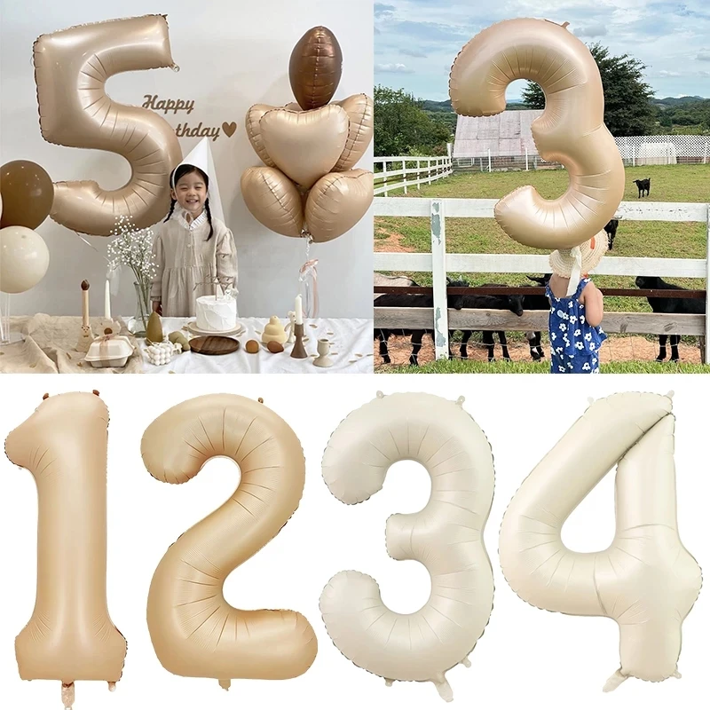 32/40 인치 크림 컬러 번호 풍선 1-9 대형 디지털 호일 헬륨 공 소녀 성인 생일 파티 장식 웨딩 title=32/40 인치 크림 컬러 번호 풍선 1-9 대형 디지털 호일 헬륨 공 소녀 성인 생일 파티 장식 웨딩 