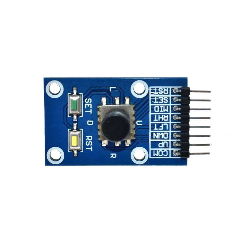 5 방향 탐색 버튼 모듈 MCU AVR 게임 Arduino 조이스틱 모듈 용 5D 로커 조이스틱 독립 키보드