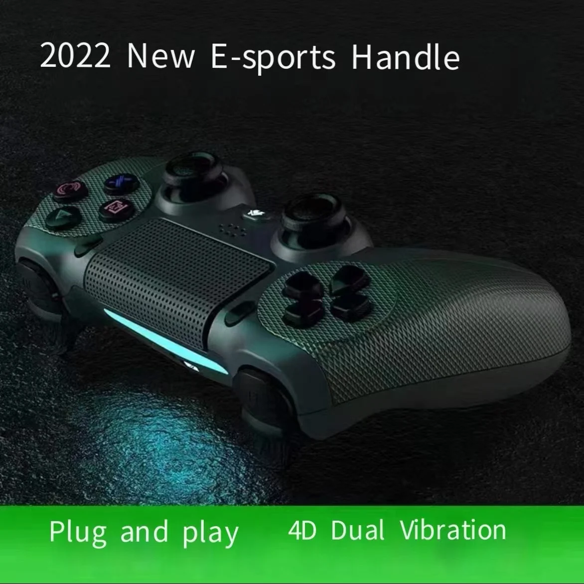 Ps4 V2에 적합 Ps4 명령 콘솔 무선 컨트롤러는 Playstation 4 원격 게임 조이스틱 LED 기호에 적합합니다.