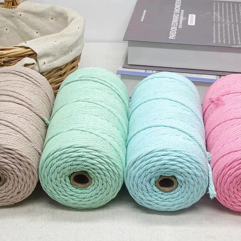 3mm 코 튼 Macrame 코드 로프 컬러 코 튼 스레드 Macrame 재료 DIY 공예 크로 셰 뜨개질 문자열 크리스마스 웨딩 홈 장식 title=3mm 코 튼 Macrame 코드 로프 컬러 코 튼 스레드 Macrame 재료 DIY 공예 크로 셰 뜨개질 문자열 크리스마스 웨딩 홈 장식 